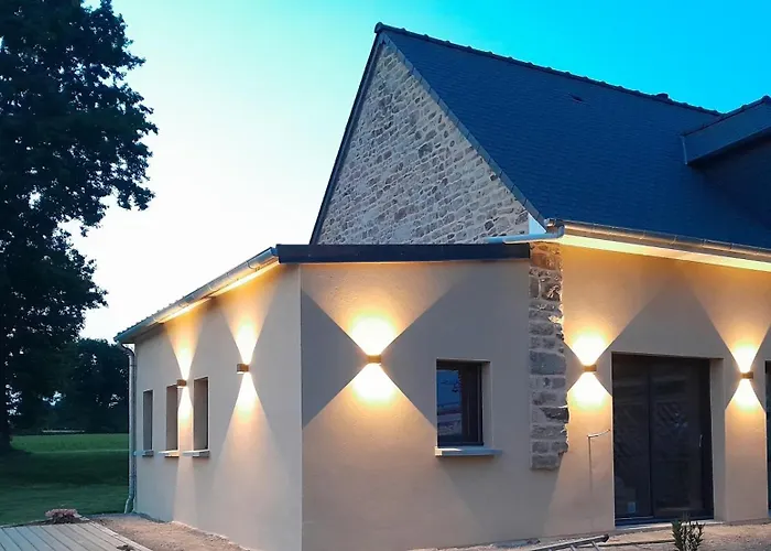 Сasa de vacaciones Entre Terre Et Baie,20min Du Mont-st-michel Wifi *